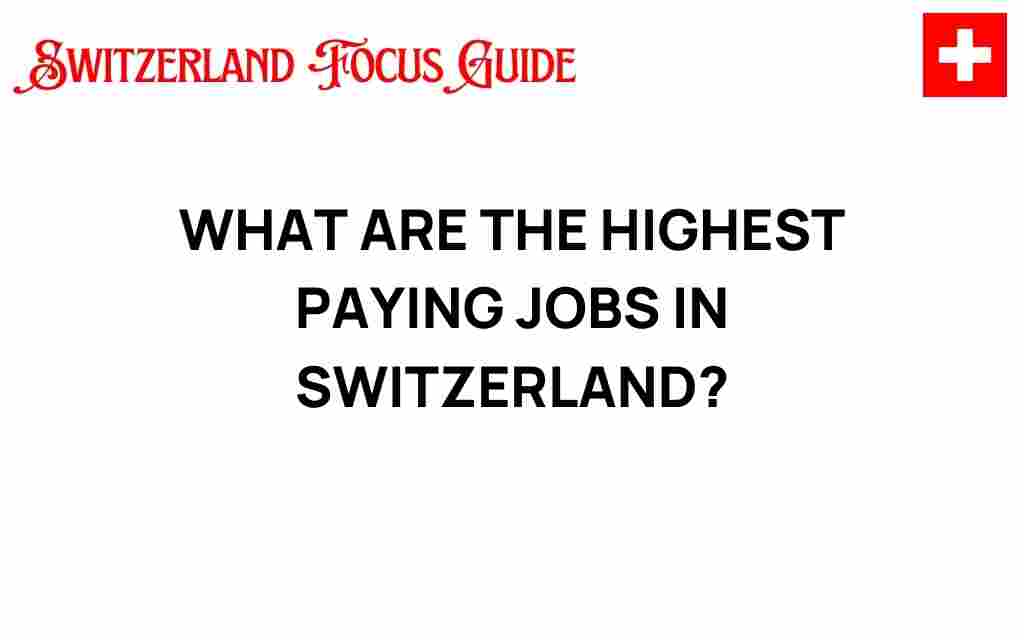 highest-paying-jobs-in-switzerland