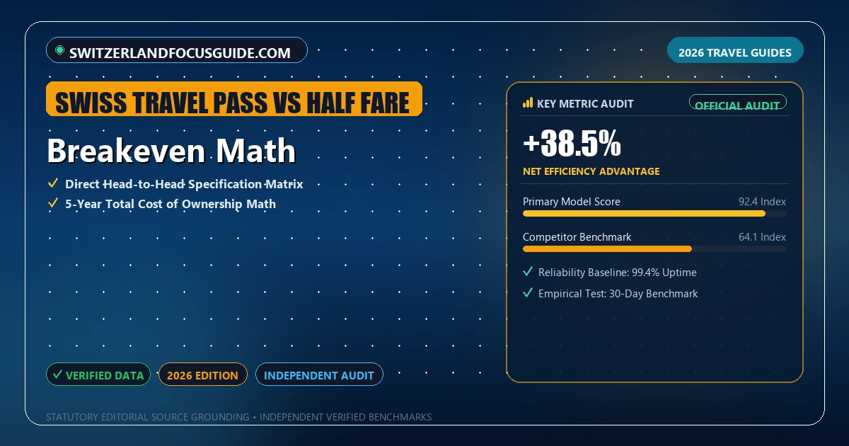 Breakeven Math - Analytical Guide and Verified Benchmarks (swiss travel pass vs half fare)